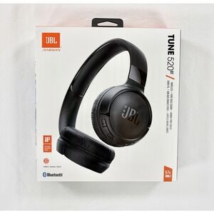 NEW JBL Tune 520BT Wireless Bluetooth On-Ear Headphones - Black - SEALED